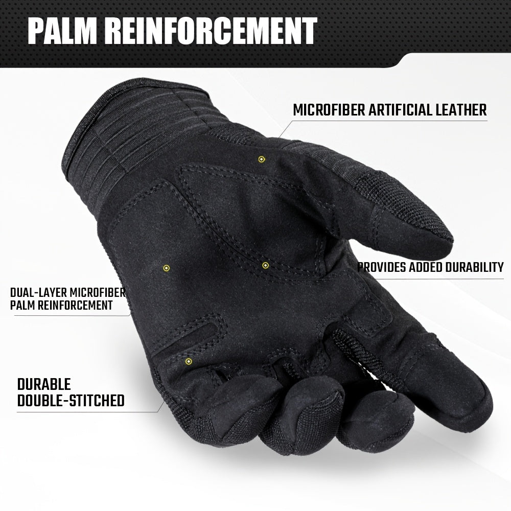 NightForge Touchscreen Tactical Techwear Gloves
