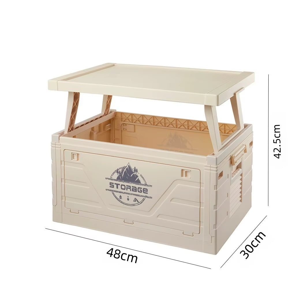 Foldnest 2-IN-1 Camp Storage Box & Portable Table