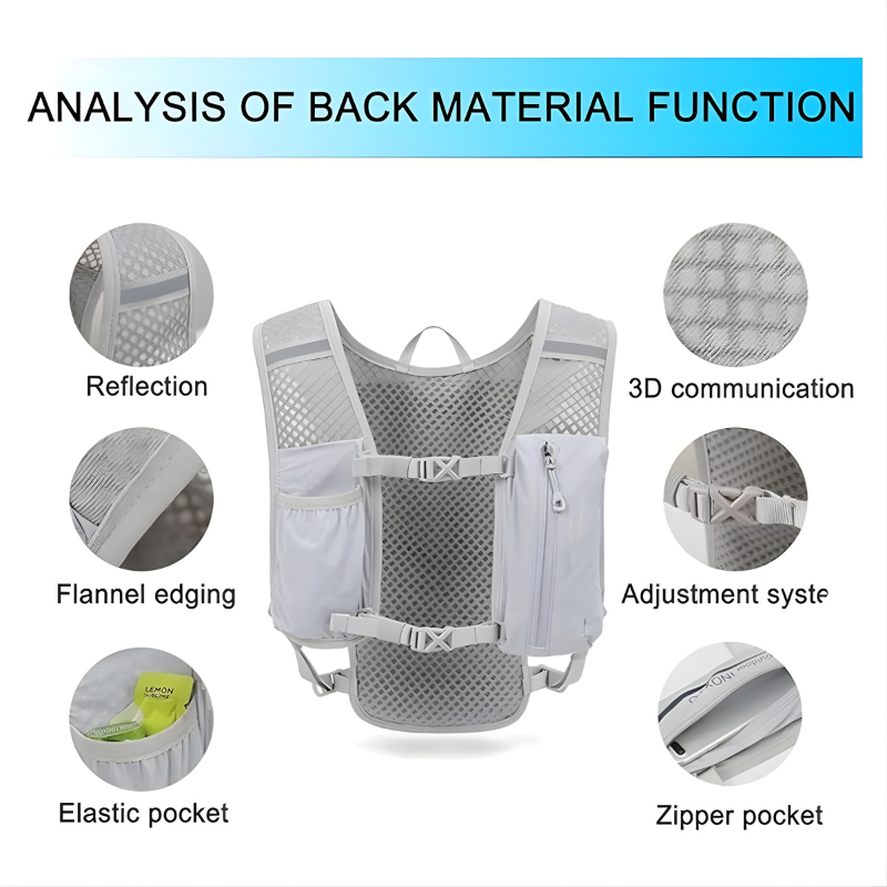 HydraRun Pro Lightweight Hydration Vest