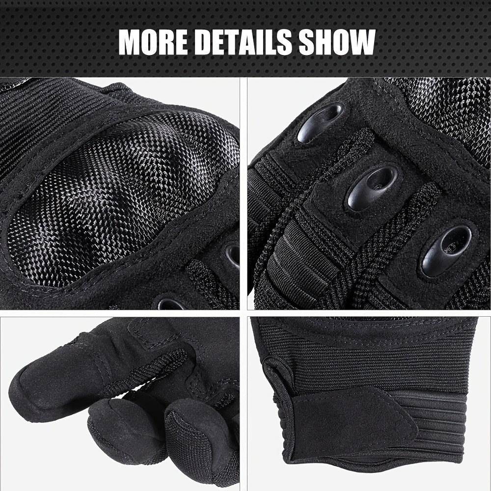 NightForge Touchscreen Tactical Techwear Gloves
