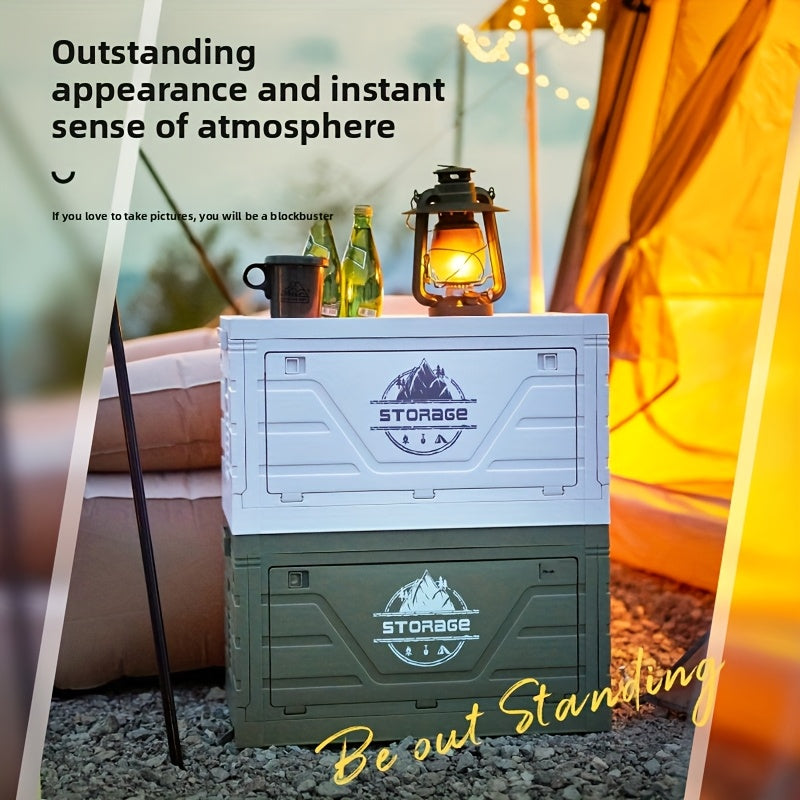 Foldnest 2-IN-1 Camp Storage Box & Portable Table