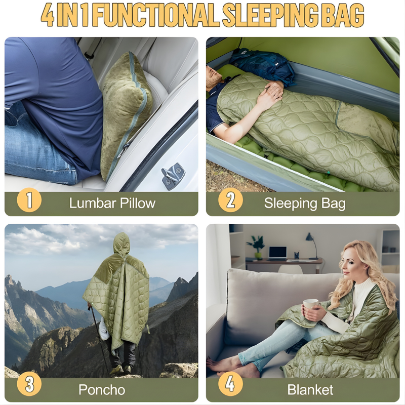 TrailCloak Wearable Sleeping Bag 4 in 1