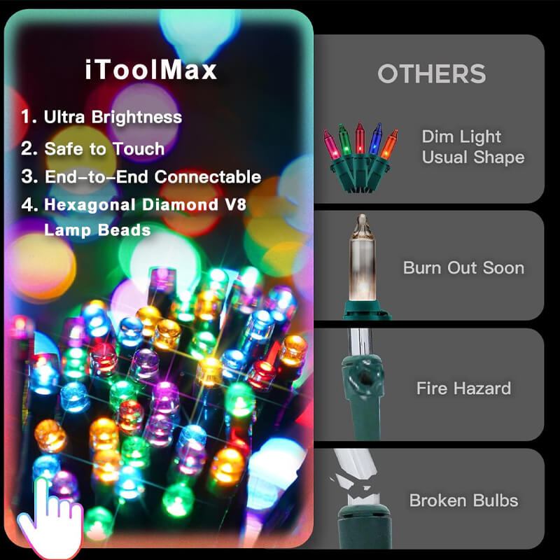 164FT Solar Outdoor Rope Lights