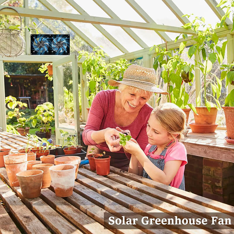 25W Solar Exhaust Fans