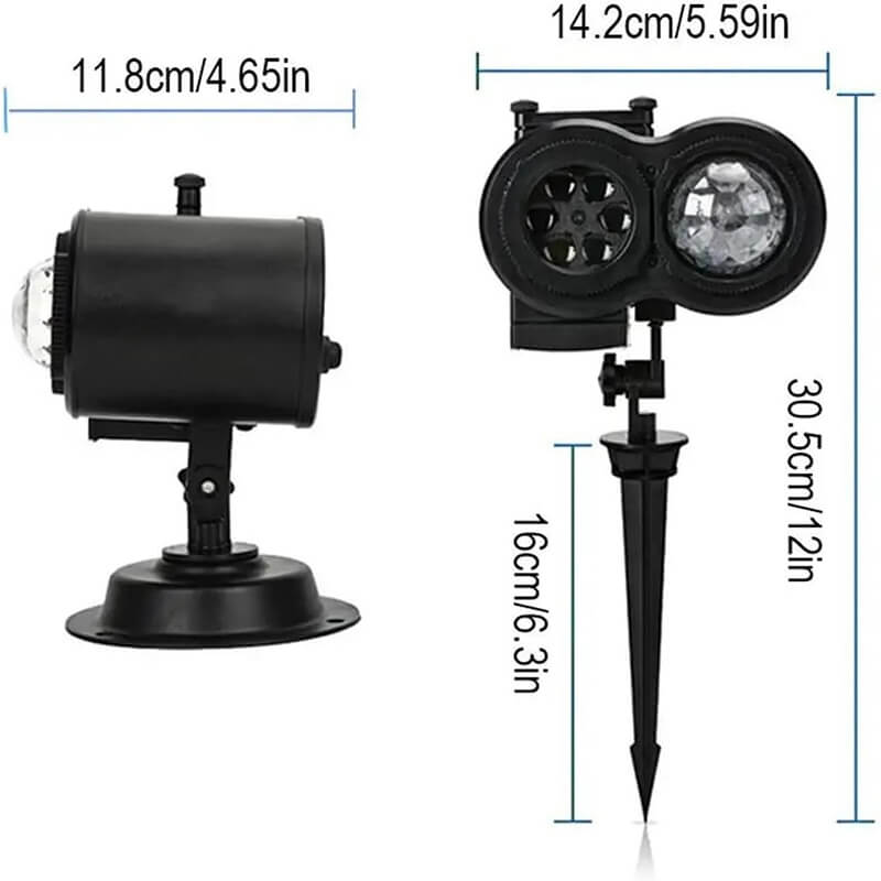 2 in 1 Decoration Projector Lights