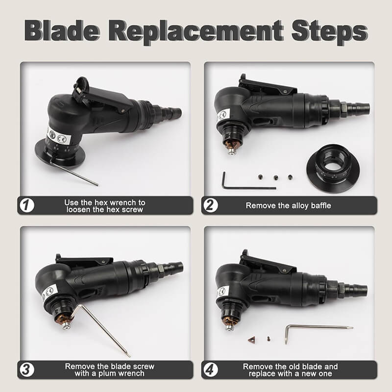 2 in 1 Mini Pneumatic Chamfering Tool
