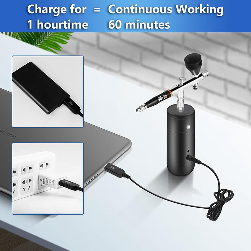 32PSI Compressor Airbrush Kit