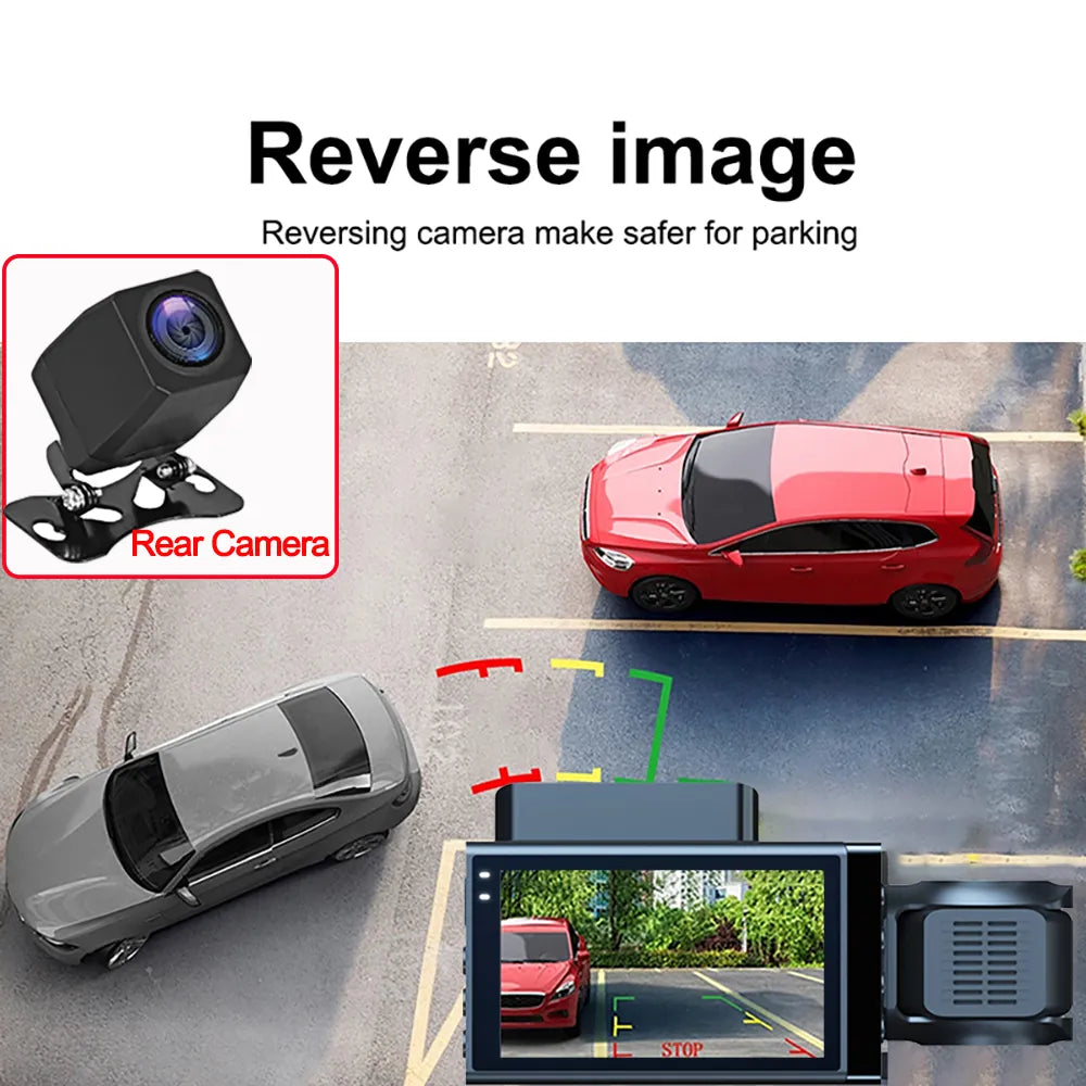 3 Channel Dash Cam
