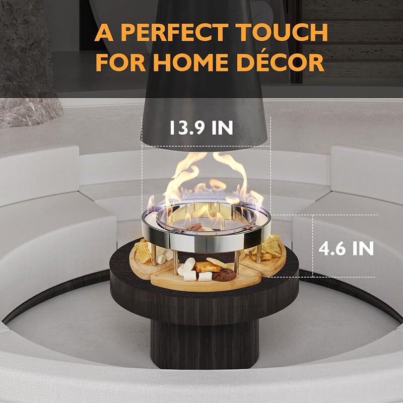 Smokeless Multi-shape Tabletop Fire Pit