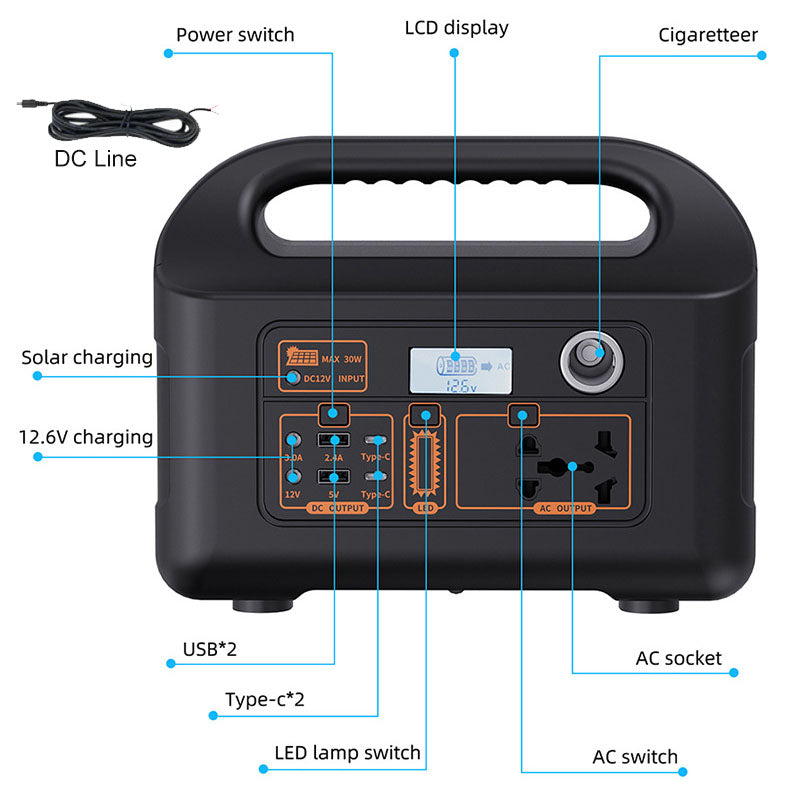 333Wh Solar Power Station