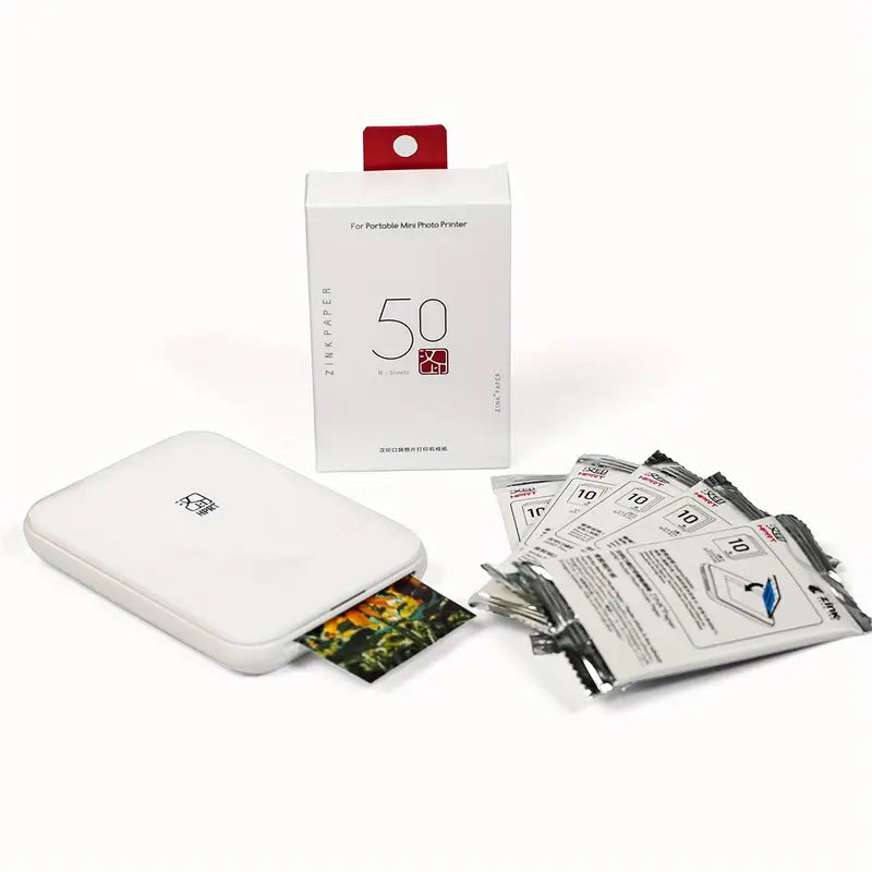 Inkless Mini Photo Printer with AR Scanner