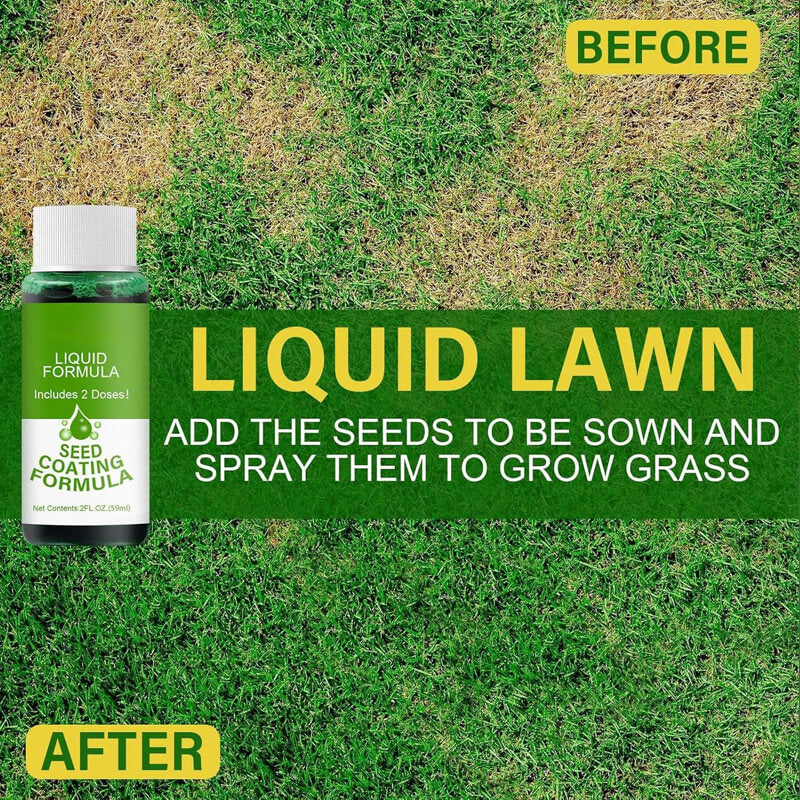 Liquid Seeding Grass Lawn Green Spray System