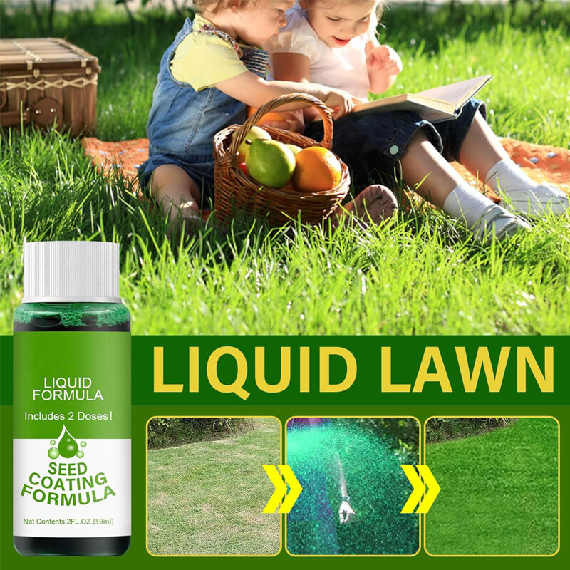 Liquid Seeding Grass Lawn Green Spray System