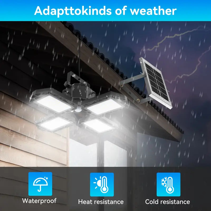 1500LM Solar Shed Light