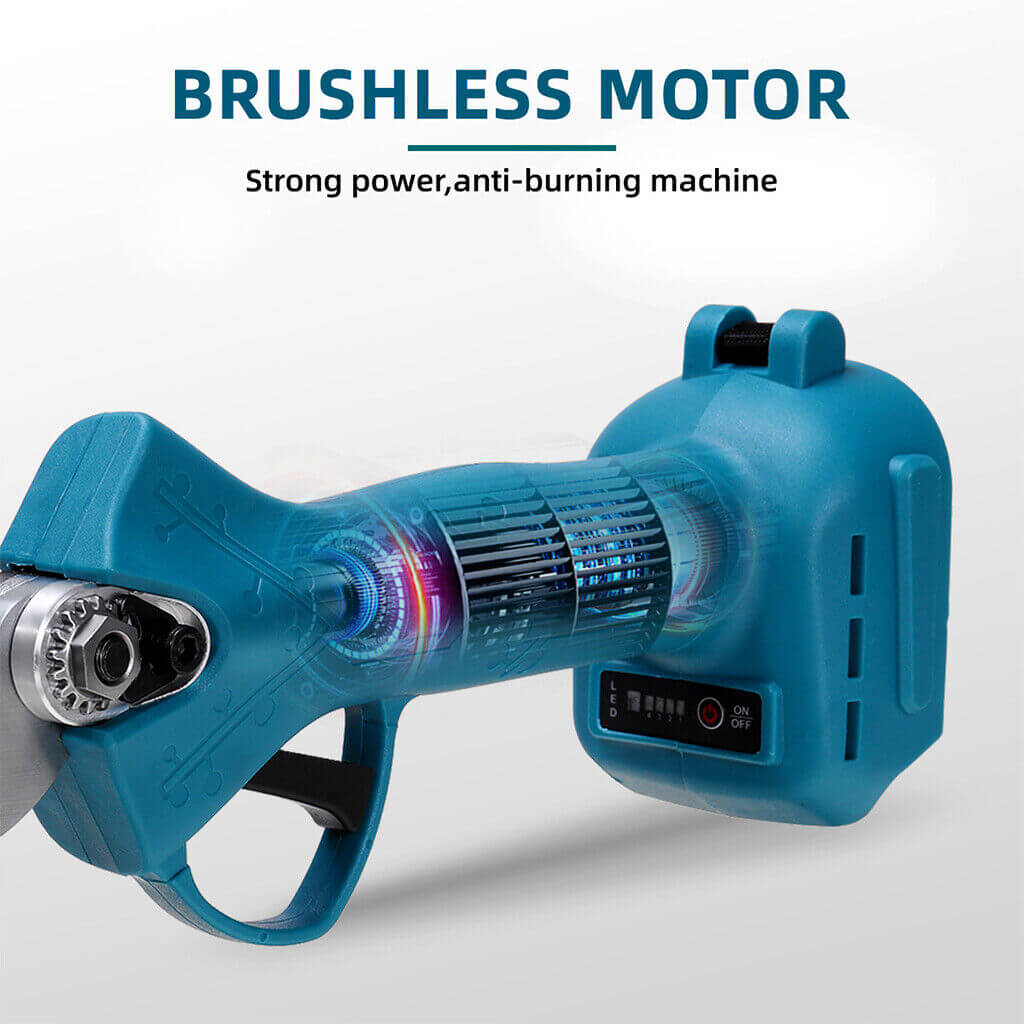 30mm Cordless Electric Pruning Shears with 2 batteries