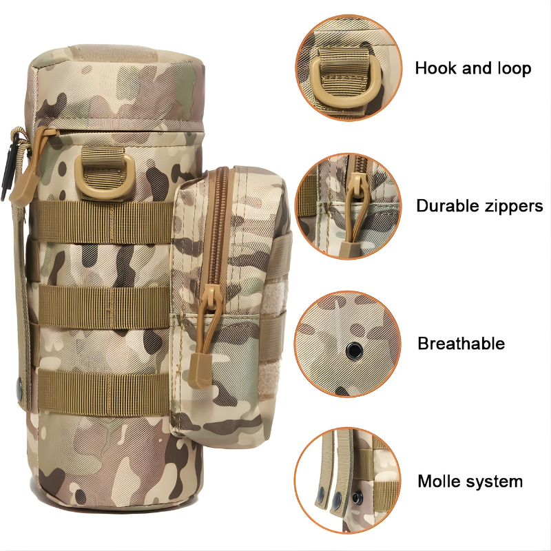 GearLock Molle Bottle Pouch Tactical Holder