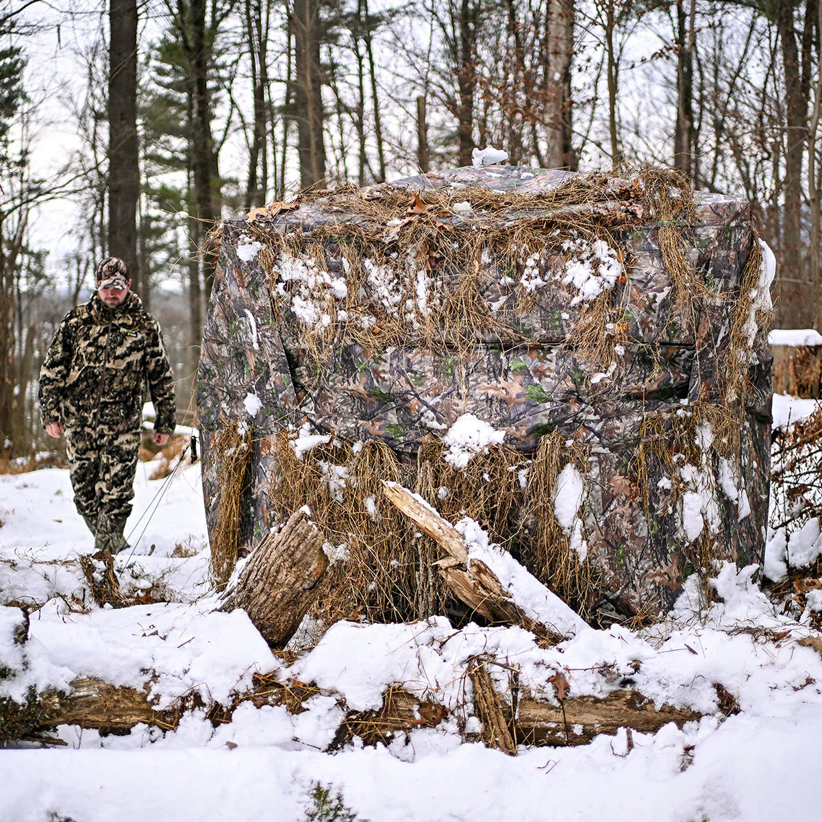LENOTOS 360° See-Through Pop-Up Hunting Blind