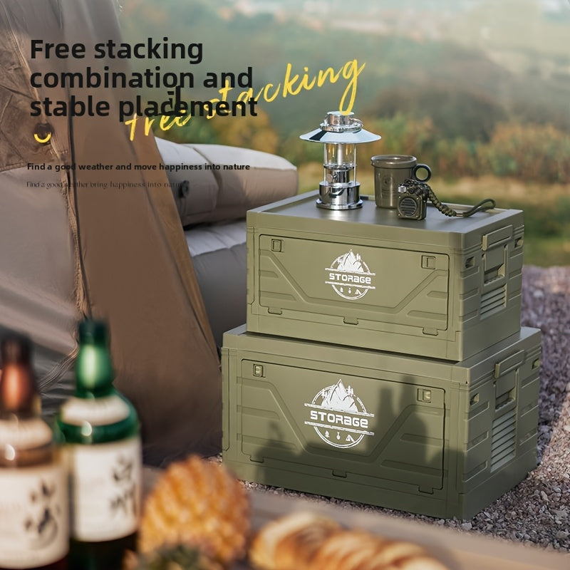 Foldnest  2-IN-1 Camp Storage Box & Portable Table