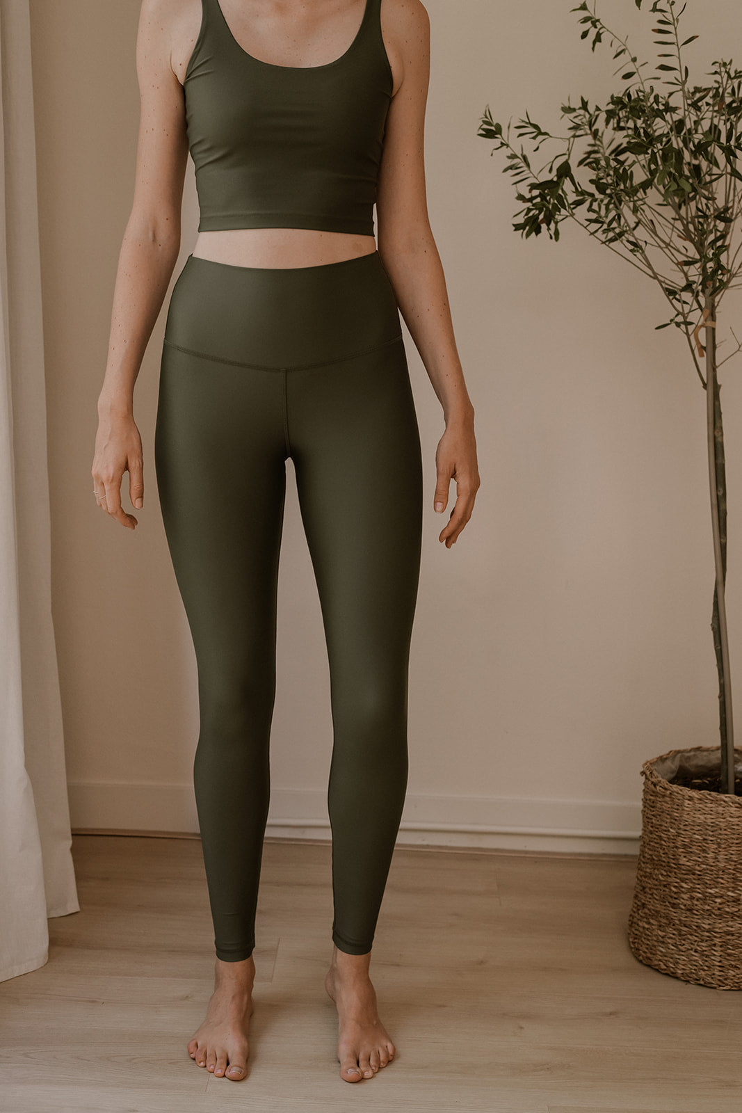 Vida Legging - Forest Green