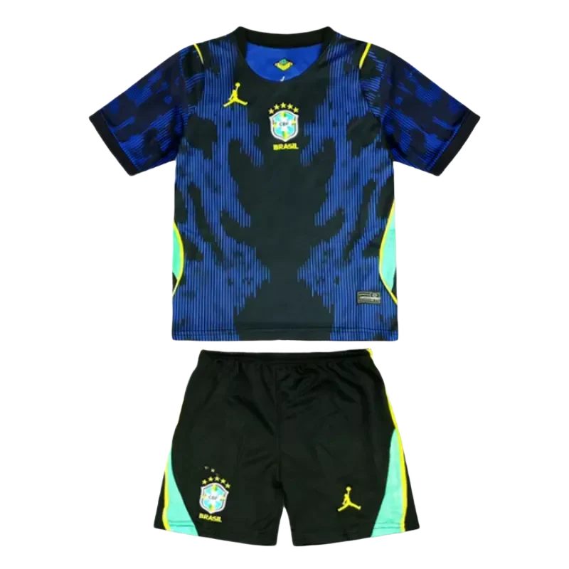 2026 Kids Brazil X Jordan Away Kit