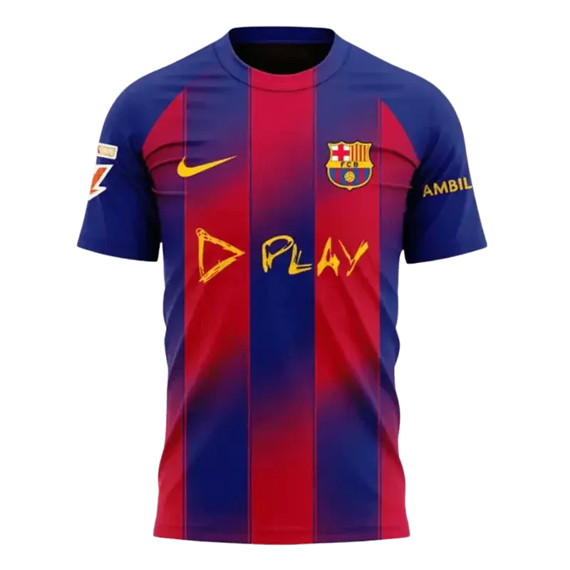 25/26 Barcelona Home Jersey Ed Sheeran