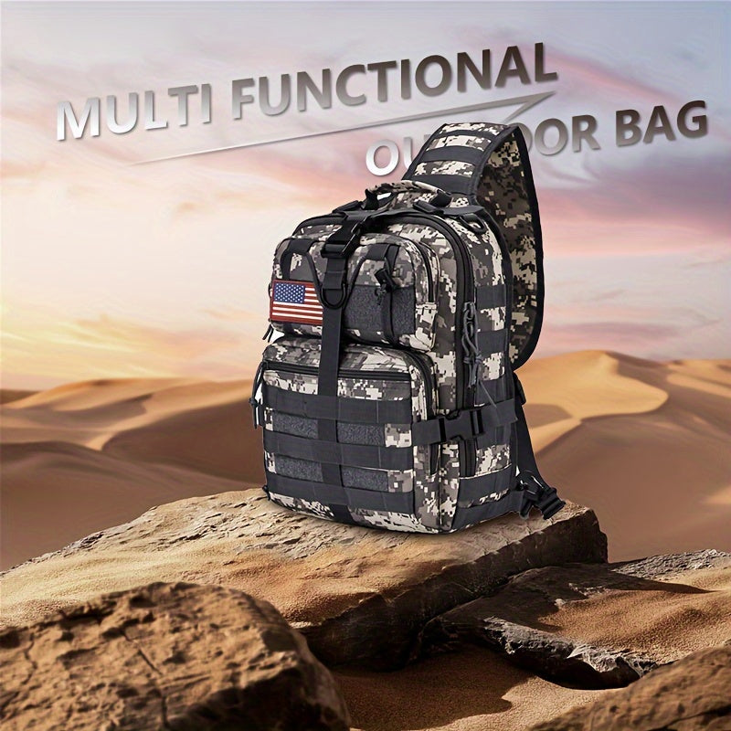 Tactical Sling Bag Hiking Backpack 35L