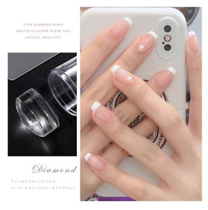 Silicone Transparent Nail Stamper with Scraper