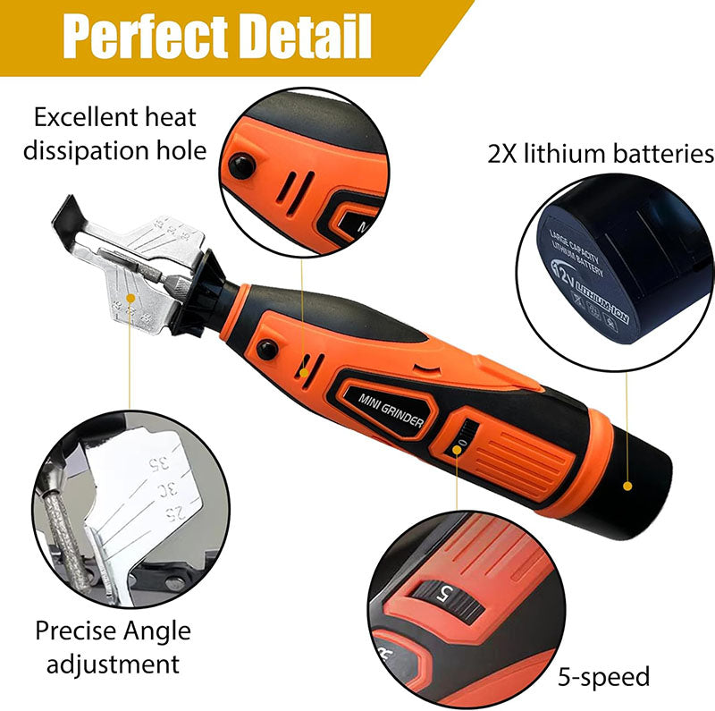 Cordless Chainsaw Sharpener Kit