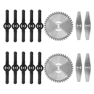 16PCS Replacement Blades for 3 in 1 Grass Trimmer