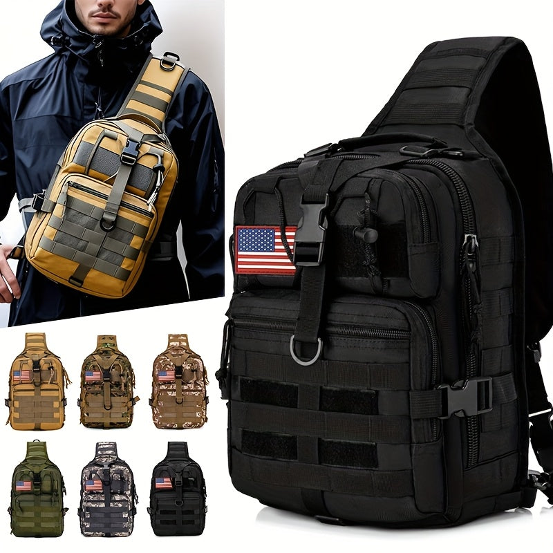 Tactical Sling Bag Hiking Backpack 35L