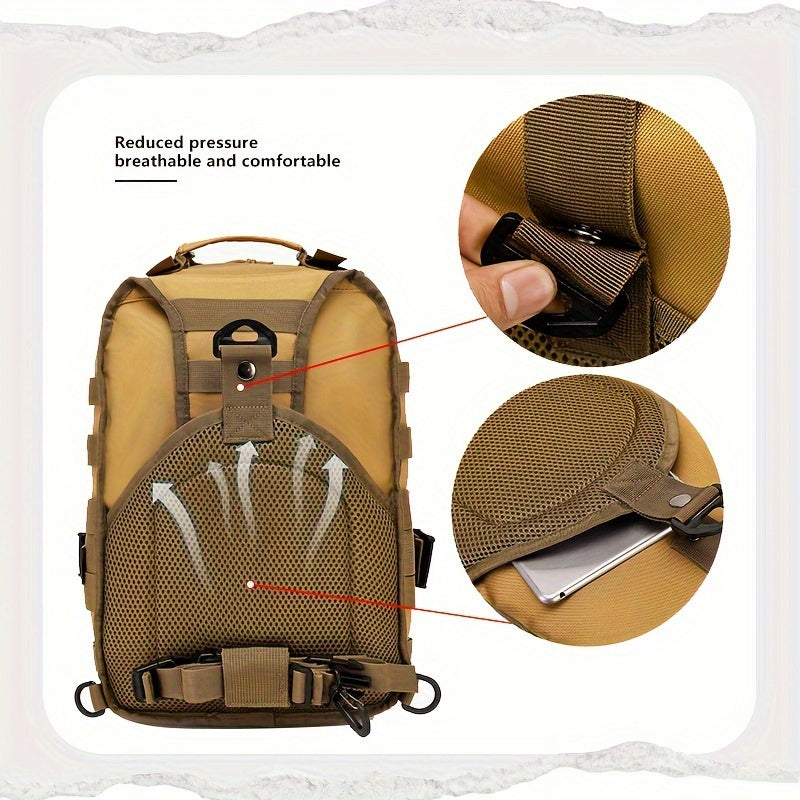 Tactical Sling Bag Hiking Backpack 35L