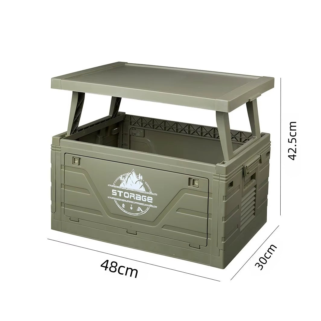 Foldnest  2-IN-1 Camp Storage Box & Portable Table