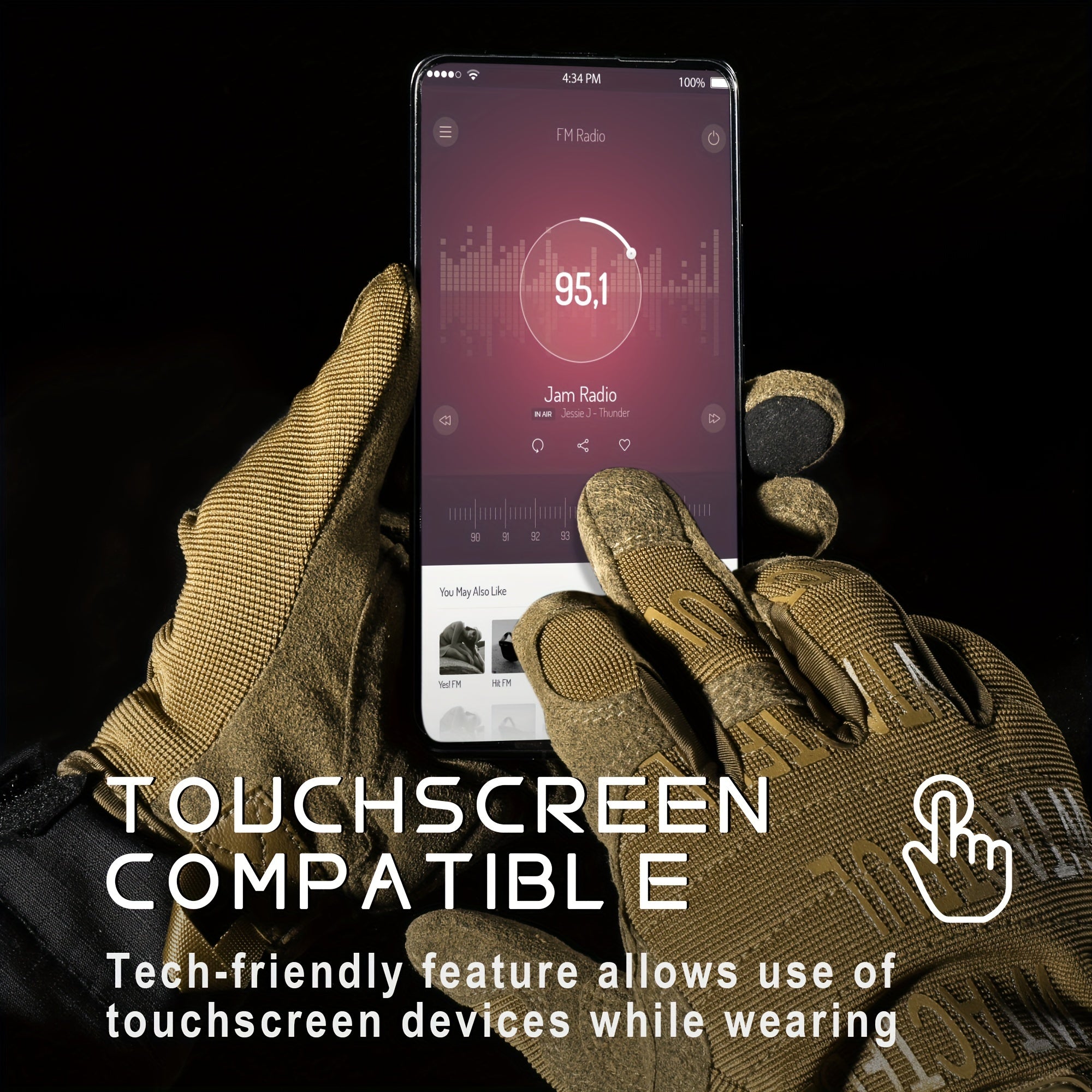 AirFlex Pro Non Slip Full Finger Sports Gloves