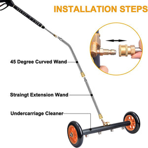 2 in 1 Pressure Undercarriage Washer