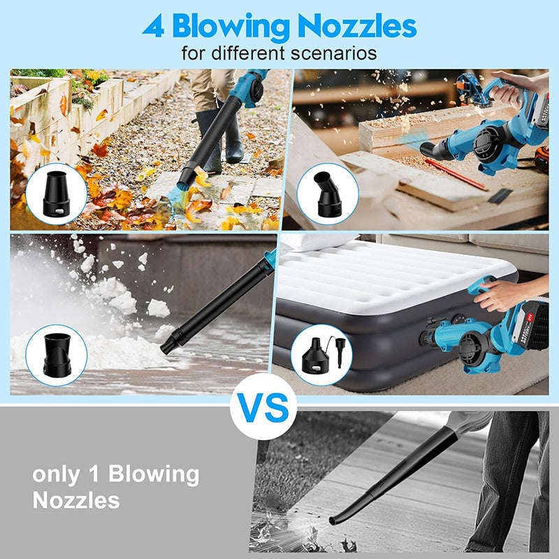 600CFM Cordless Leaf Blower Pro