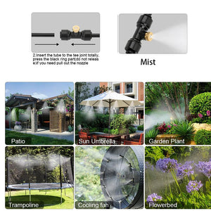 DIY Installed Misting Cooling System