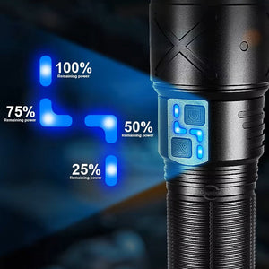50000 LM Super Bright Flashlight