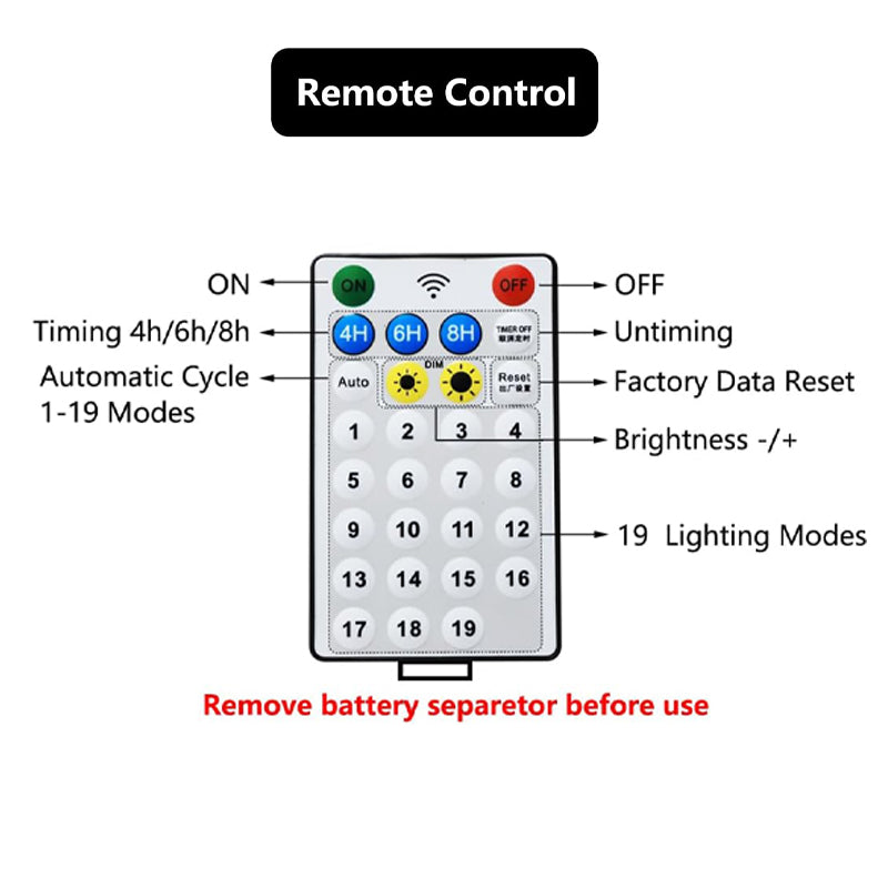 164FT Solar Outdoor Rope Lights