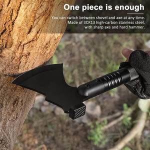 25 in 1 Survival Multi-Tool Shovel Kit