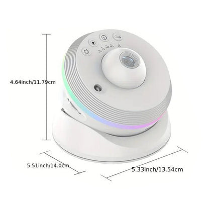 4K 13 in 1 Galaxy Projector with Colored Night Light