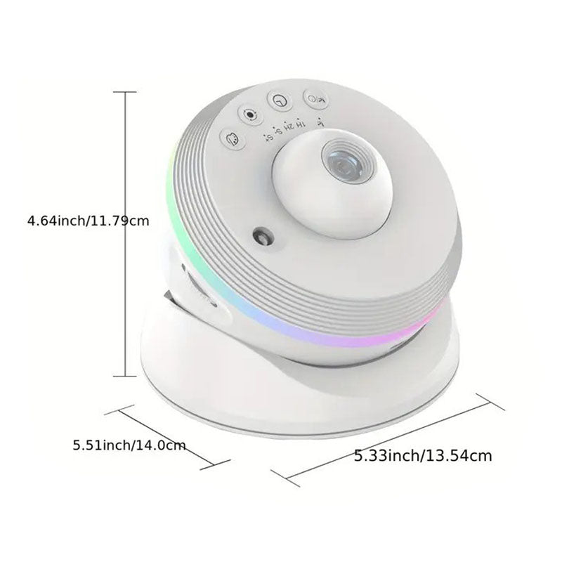 4K 13 in 1 Galaxy Projector with Colored Night Light