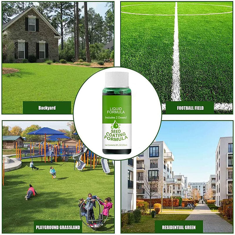 Liquid Seeding Grass Lawn Green Spray System