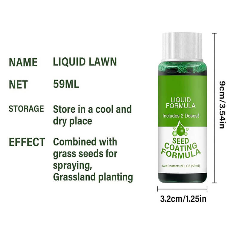 Liquid Seeding Grass Lawn Green Spray System