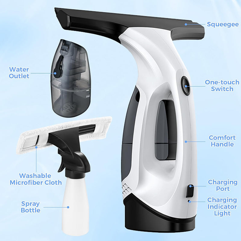 Cordless Window Vacuum Squeegee
