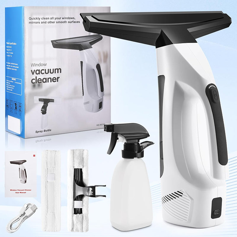 Cordless Window Vacuum Squeegee