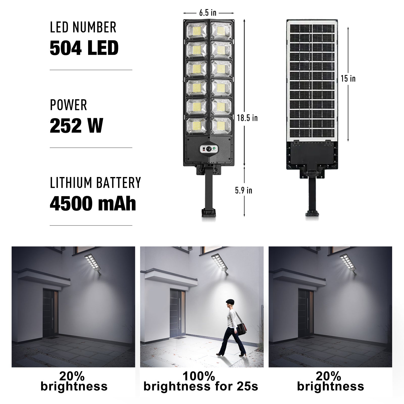Outdoor Solar LED Light