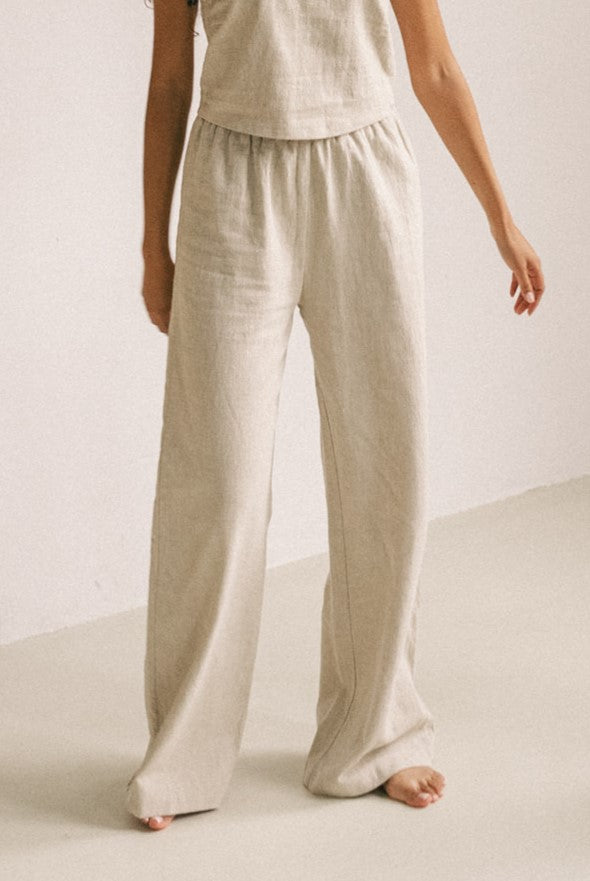 Teya Pants - Beige