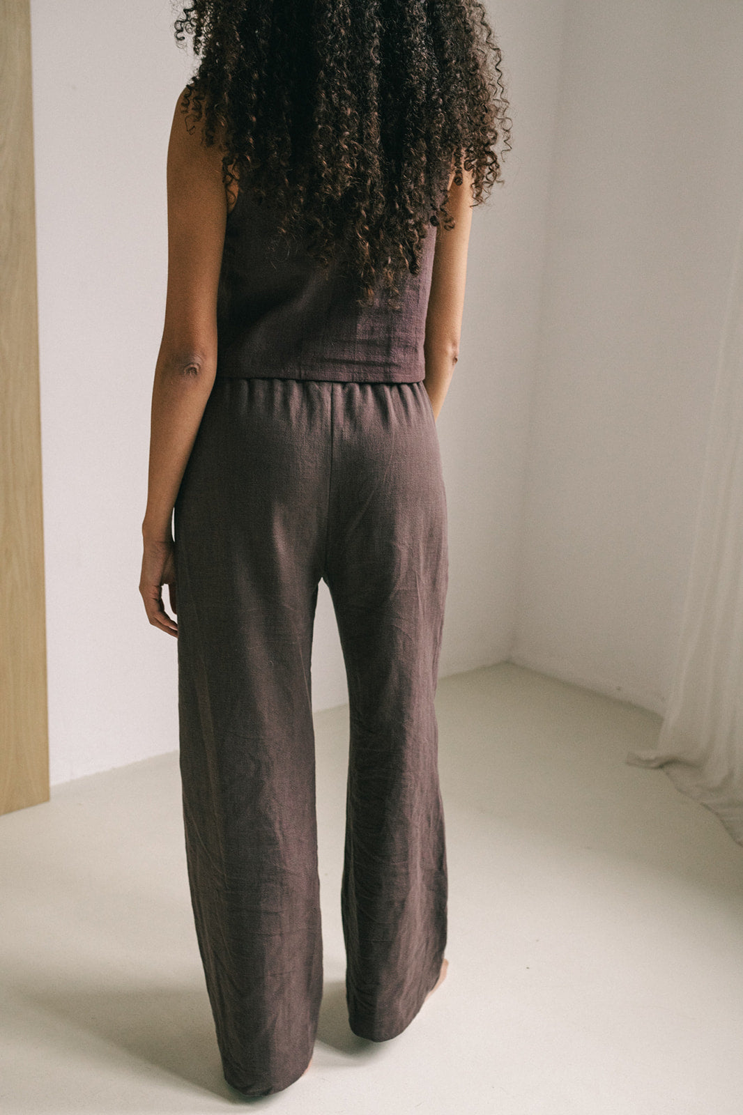 Teya Pants - Brown